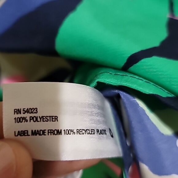 GAP Oversized Pink Green Blue Multicolored Tunic Top Sz Small - Picture 8 of 8